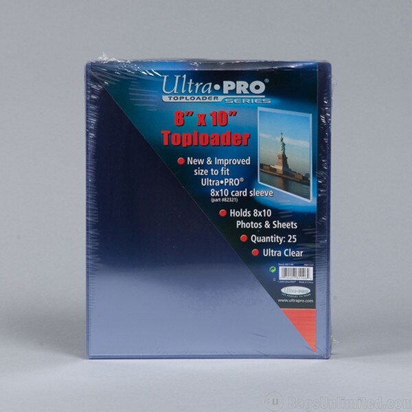"Toploader for 8 x 10"" Photos"